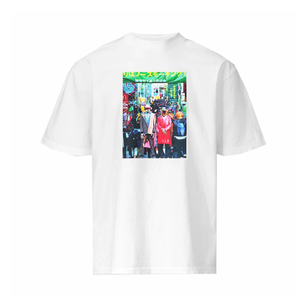 Pleasures x Daft Punk Harajuku Tee - White