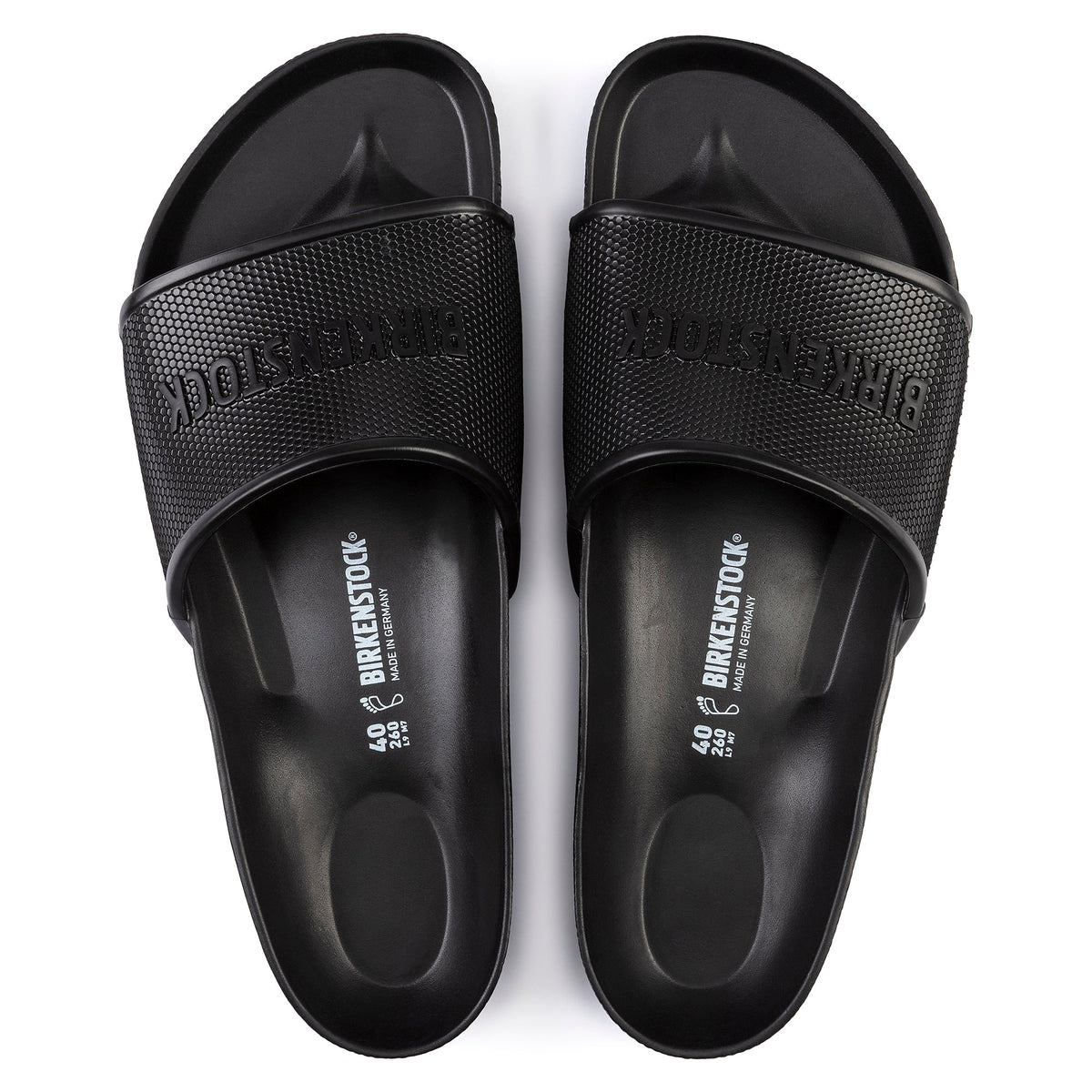 Barbados Eva Sandal in Black