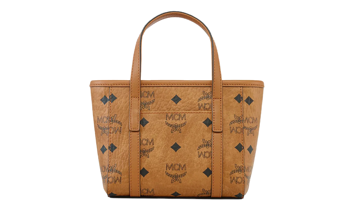 Extra Mini Toni Shopper in Visetos "Cognac" MWPFSMT03CO001
