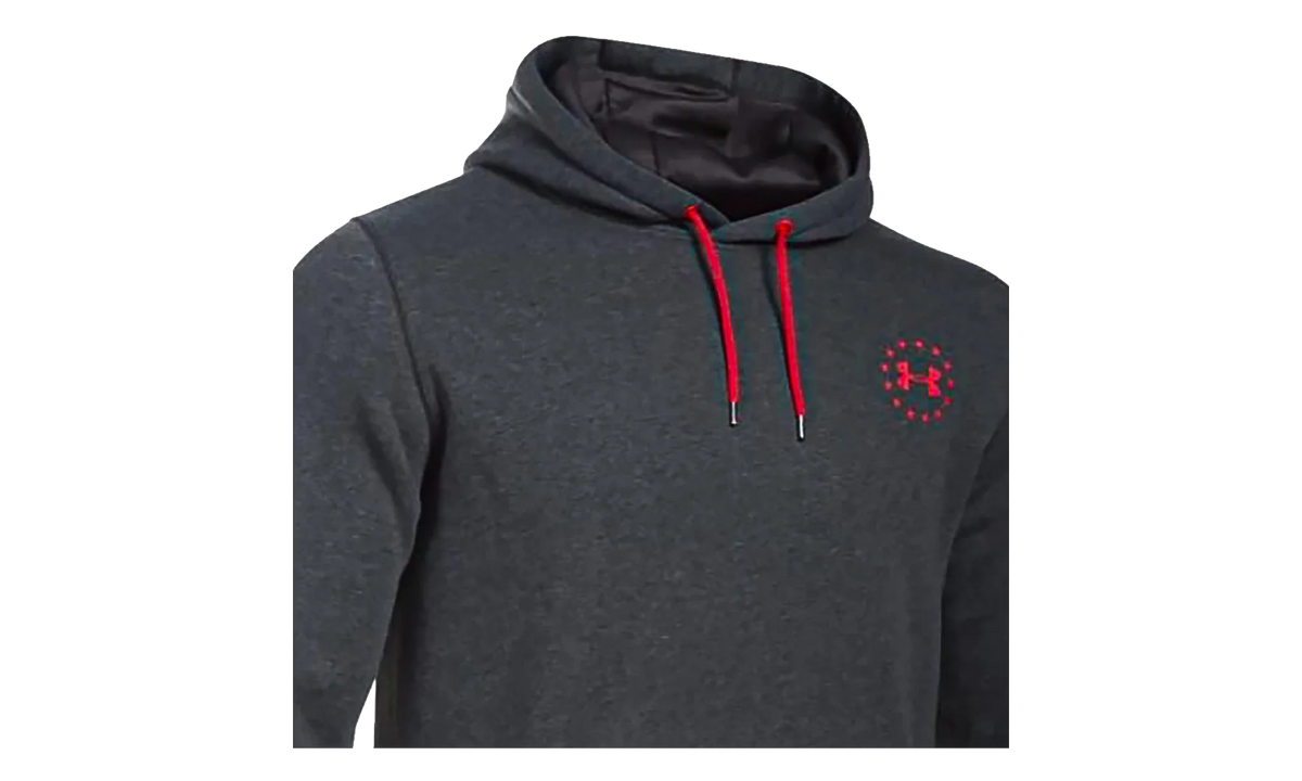 WWP Hoodie "Carbon Heather / Rocket Red" 1276950 090