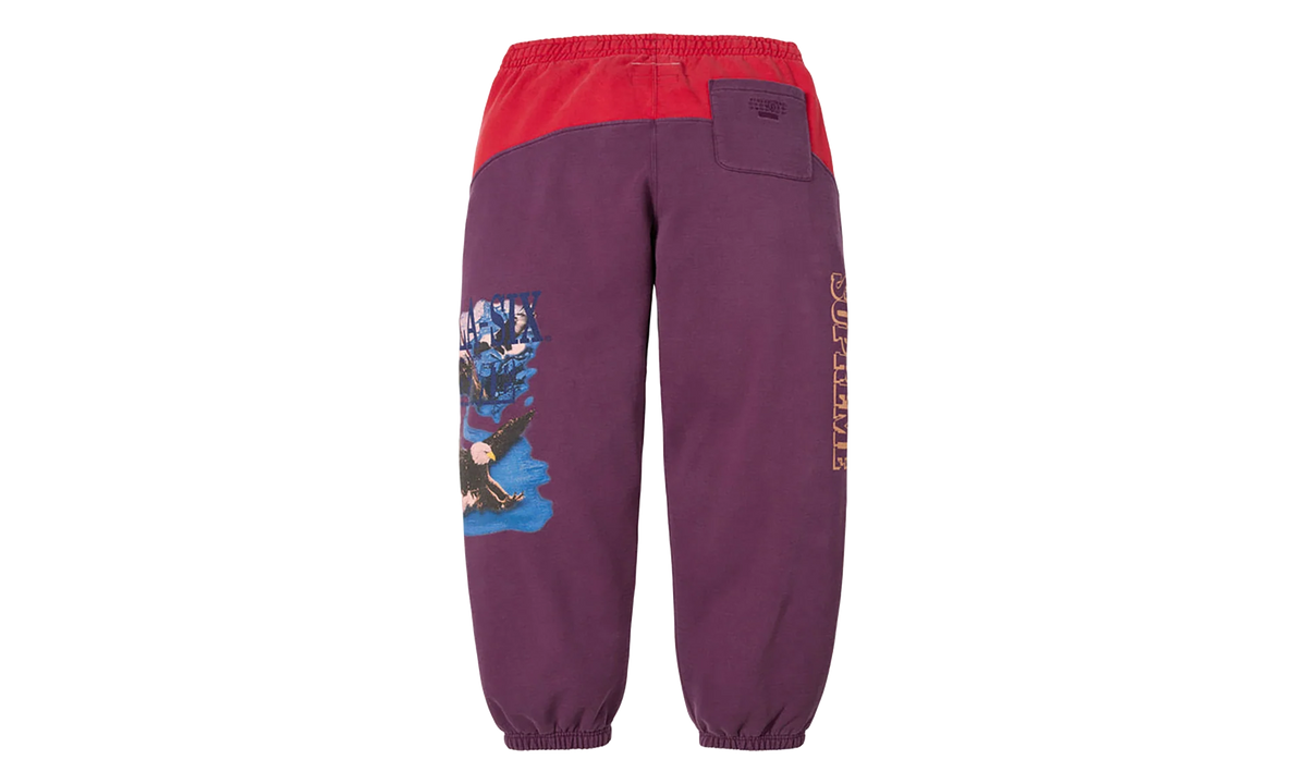 MM6 Maison Margiela Eagle Sweatpant "SS26 - Purple" SU27197