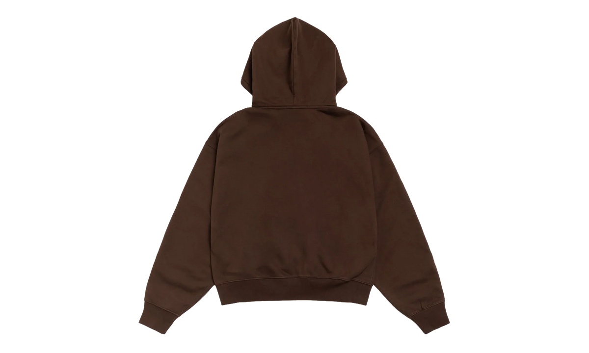 Stussy Stone Washed Fleece Zip Hoodie "Dark Cinder" FJ9175261 DACI