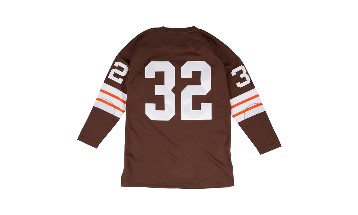 NFL Jim Brown Authentic Jersey "1964 Cleveland Browns - Brown" AJY6CP18021 CBRBROW64JBW