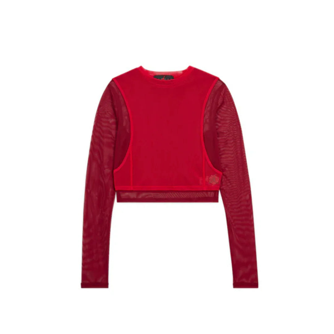 Women's x Teyana Taylor See-Thru Top - Red