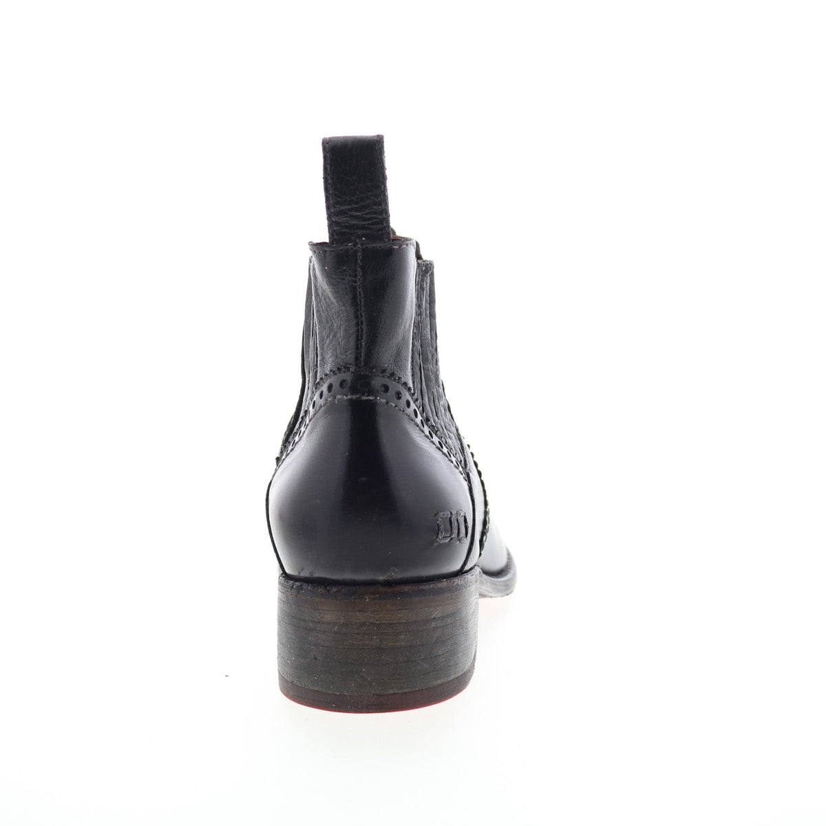 Bed Stu Ellice F328008 Womens Black Leather Slip On Chelsea Boots