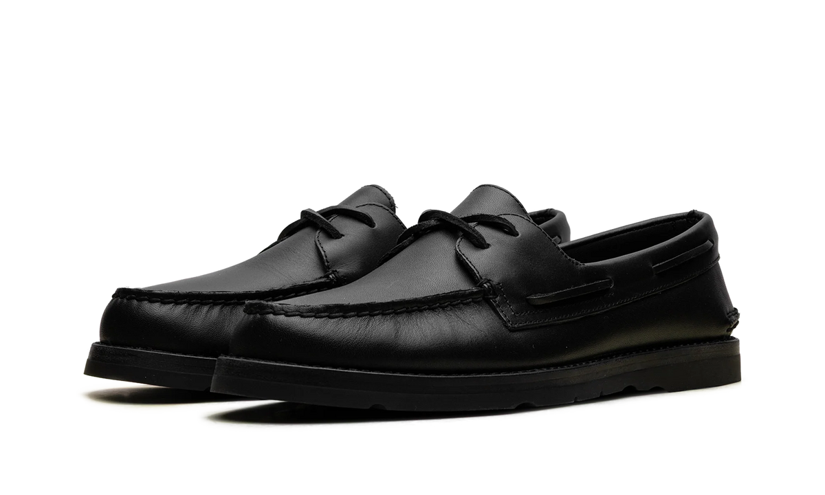 Vachetta Leather Boat Shoe "Todd Snyder Black" 17185745