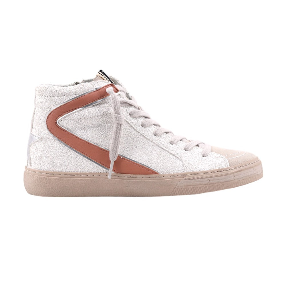 Rooney Glitter High Top Lace Up Sneakers