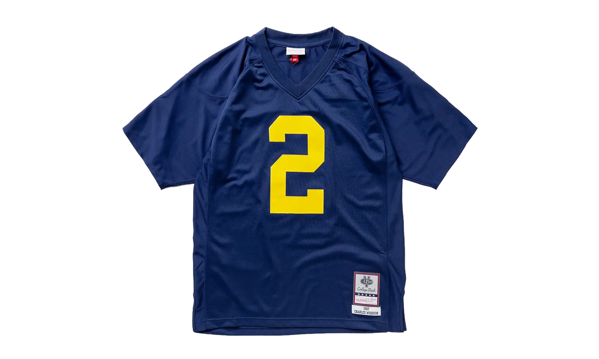 NCAA Charles Woodson Dark Jersey "1997 Michigan - Navy" LGJY4472 UMI97CWONAVY