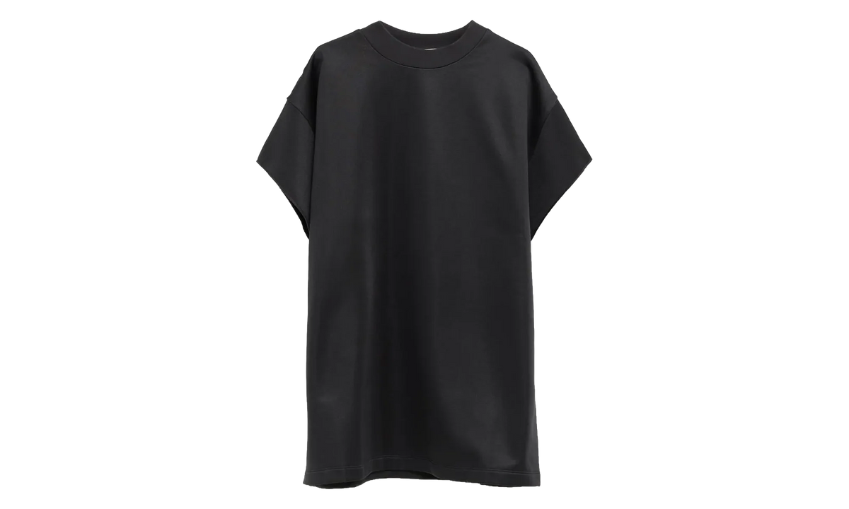 Satin Fleece 90's Muscle Tee "Vintage Black" 192HO256881F