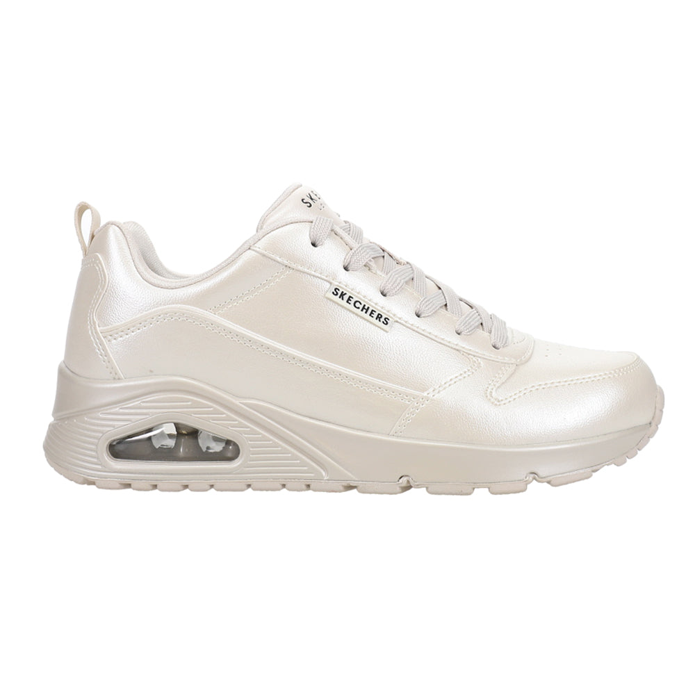 Uno Galactic Gal Metallic Lace Up Sneakers
