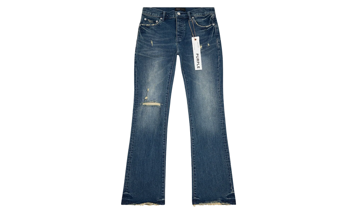 Alloy Distressed Flared Denim "Blue" P004 ALDF225