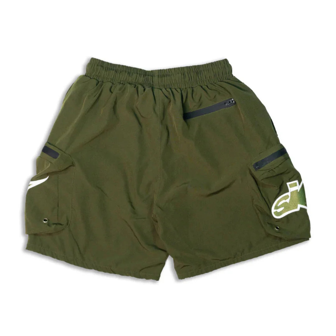 SMPL Cargo Shorts - Olive