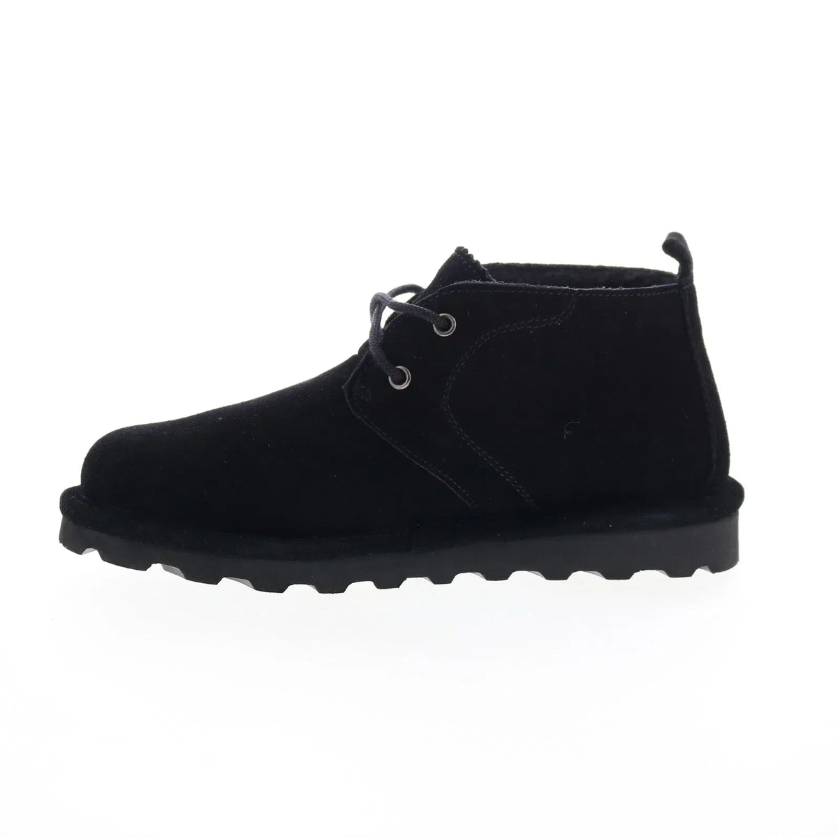 Bearpaw Skye 2578W-011 Womens Black Suede Lace Up Chukkas Boots