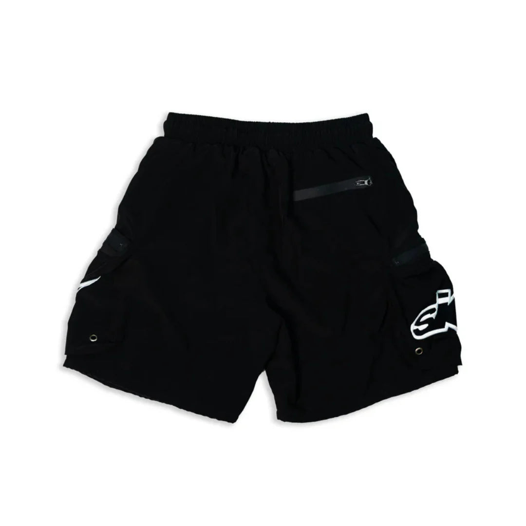 SMPL Cargo Shorts - Black