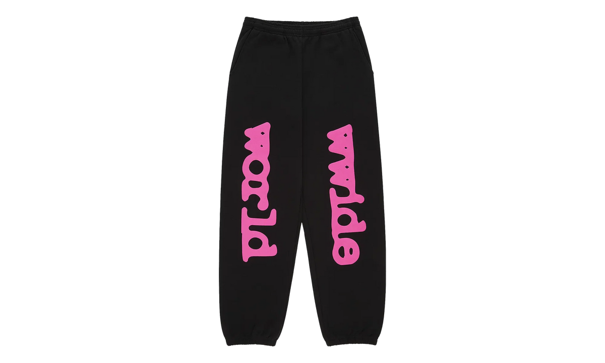 BELUGA ANGEL NUMBER SWEATPANT "Black/Pink" SP5der405