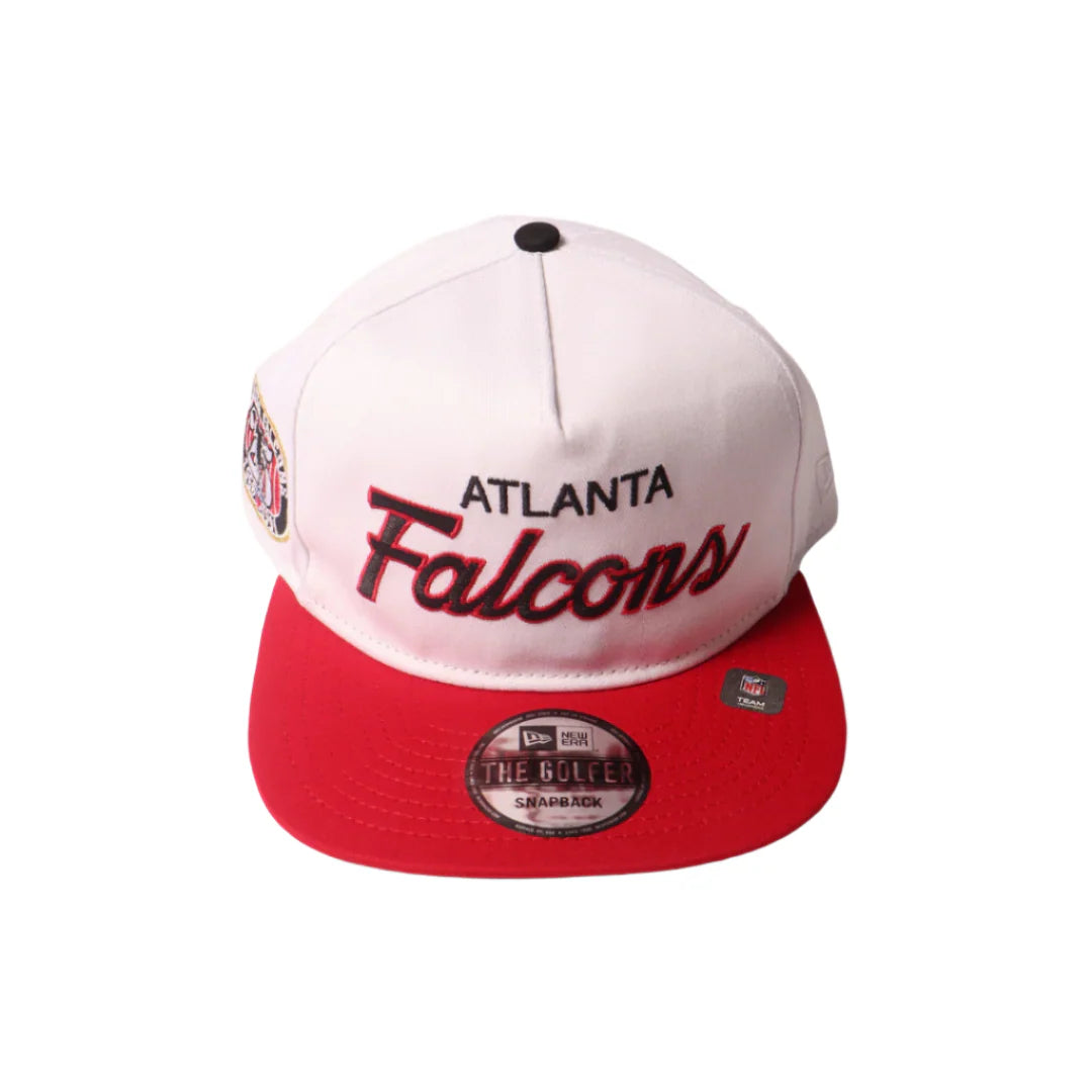 New Era 59Fifty 1966 Atlanta Falcons Golfer Snapback - White/Scarlet
