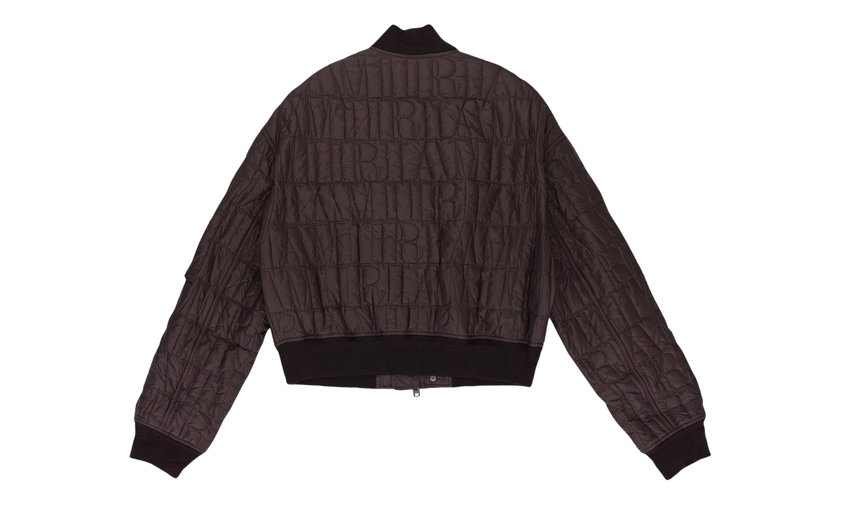 Quilted Down Bomber "Brown" PS22WOS005 BROWN