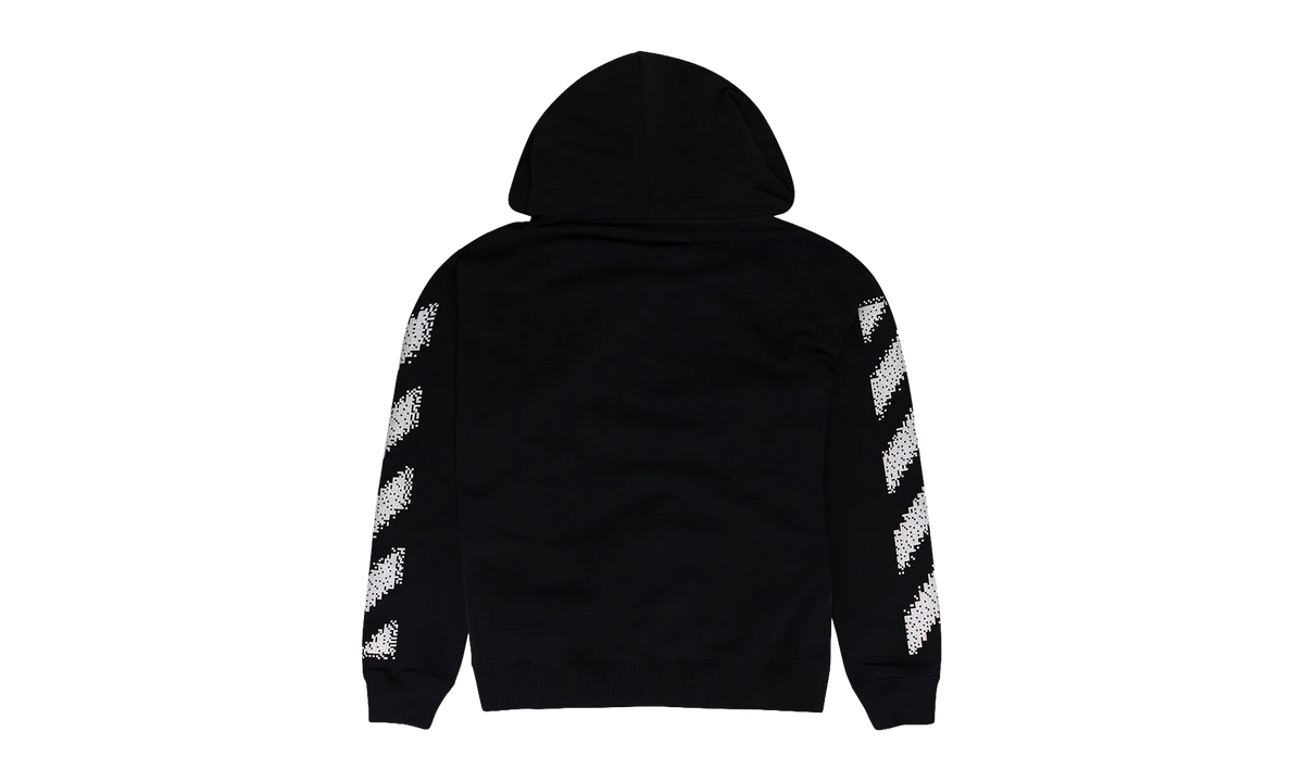 Pixel Diag Skate Hoodie "Black" OFW-MHDS-0213