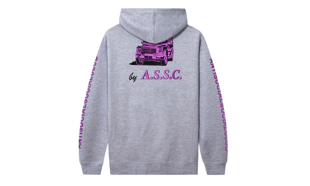 Berlin Alt Heather Hoodie "Grey" ANTSOC BERLIN
