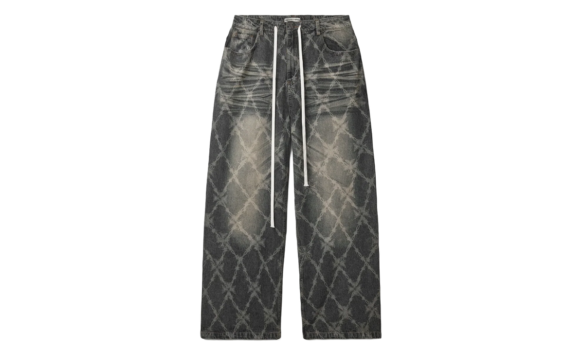Ironwork Denim Pants "Black" VAL99