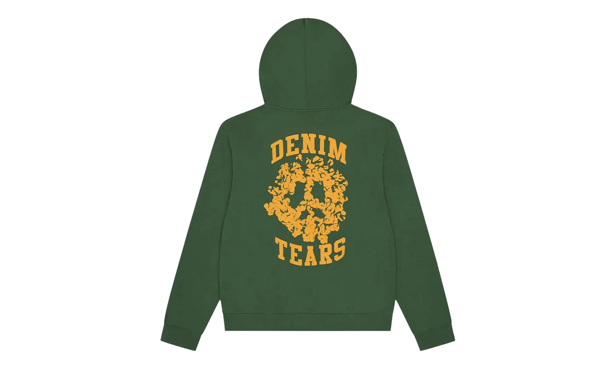 Denim University Zip Hoodie "Green" DT463