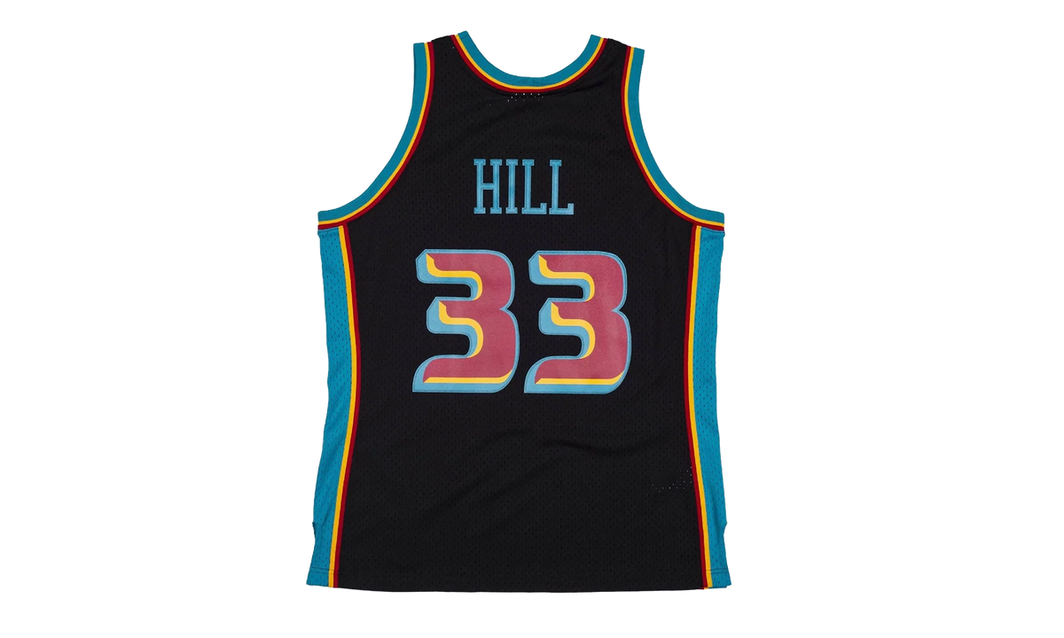 NBA Grant Hill Reload Swingman Jersey "1998 Detroit Pistons - Black" SMJYCP19295 DPIBLCK98GHI