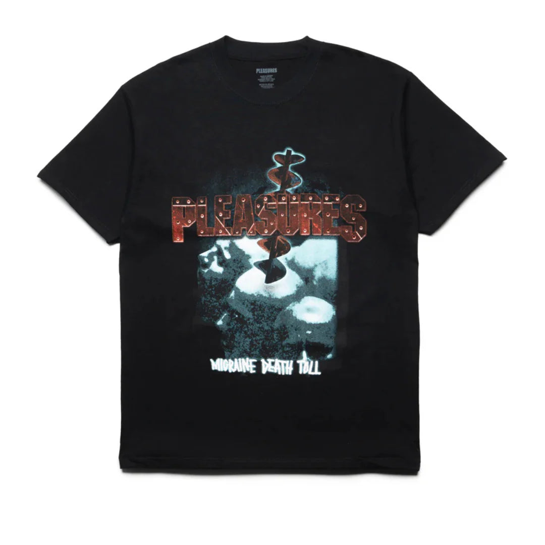 Pleasures Migraine Tee - Black Edge