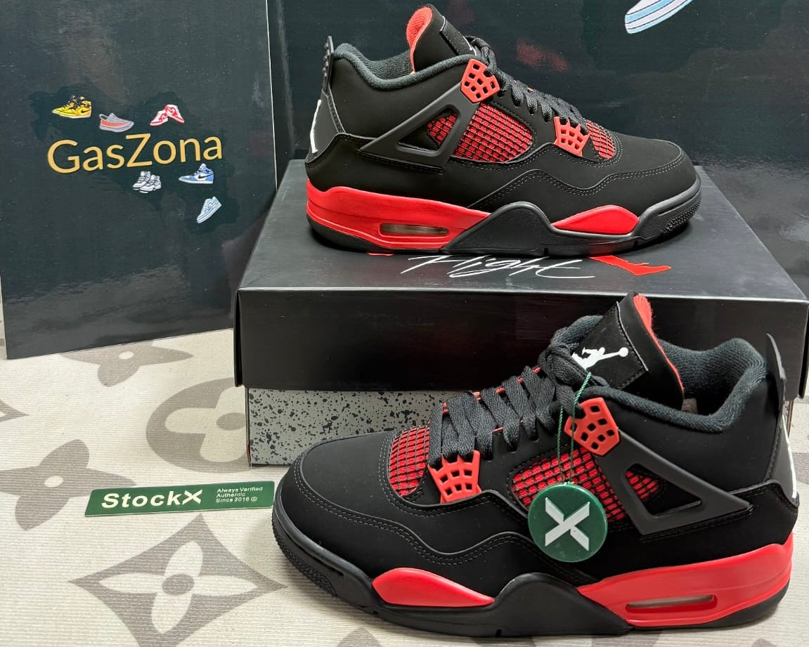 4 Retro Red Thunder