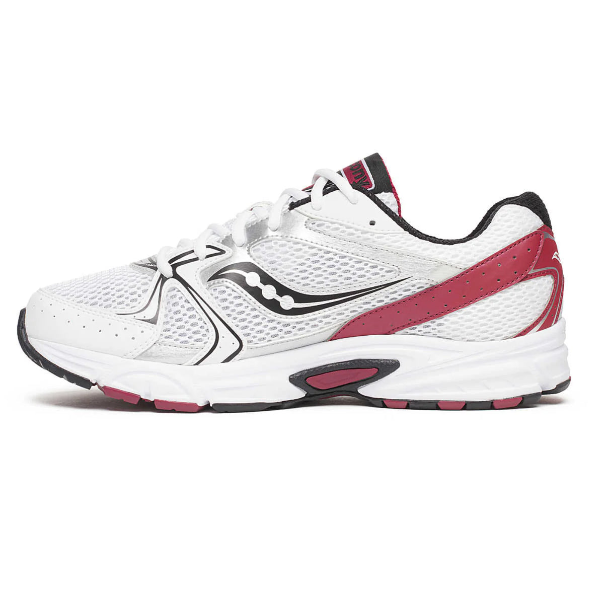 Men's Saucony Ride Millenium - "White/Red"