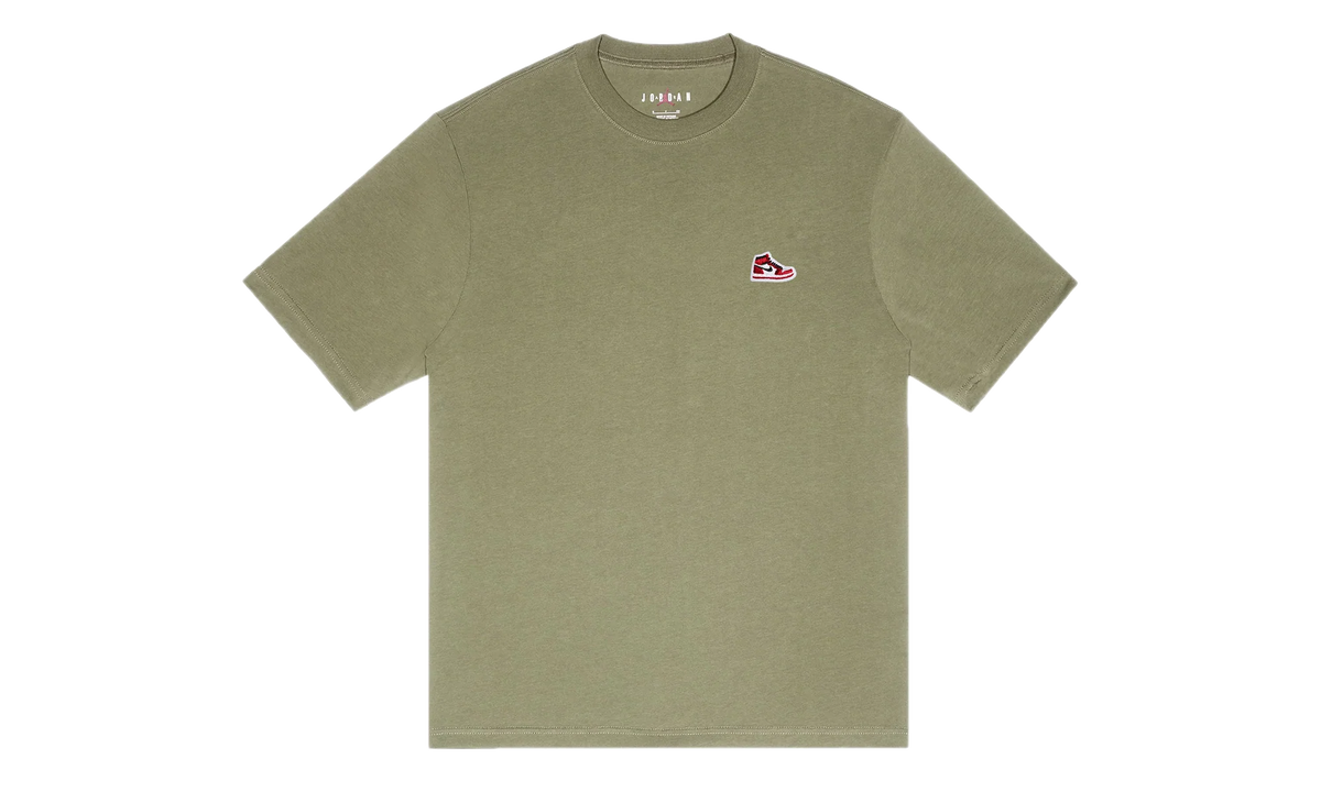 Air Jordan Sneaker Patch T-Shirt "Khaki" HJ2326 238