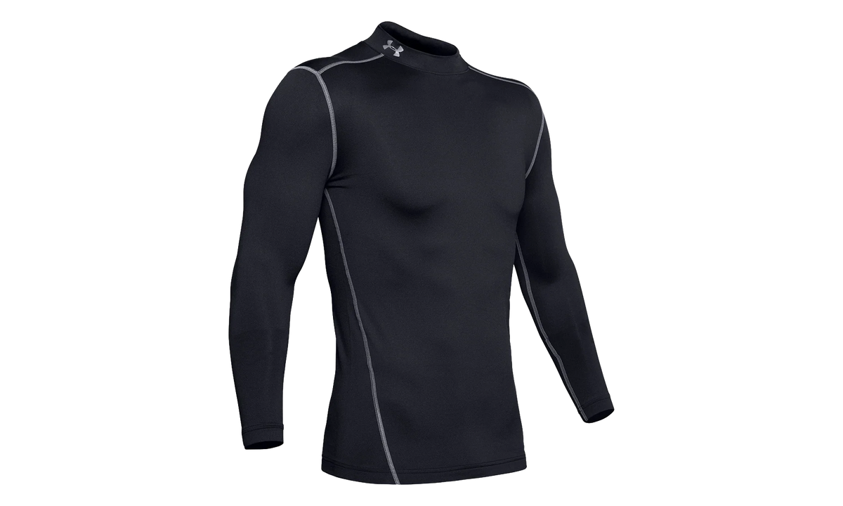 ColdGear Compression Mock "Black / Steel" 1265648 001