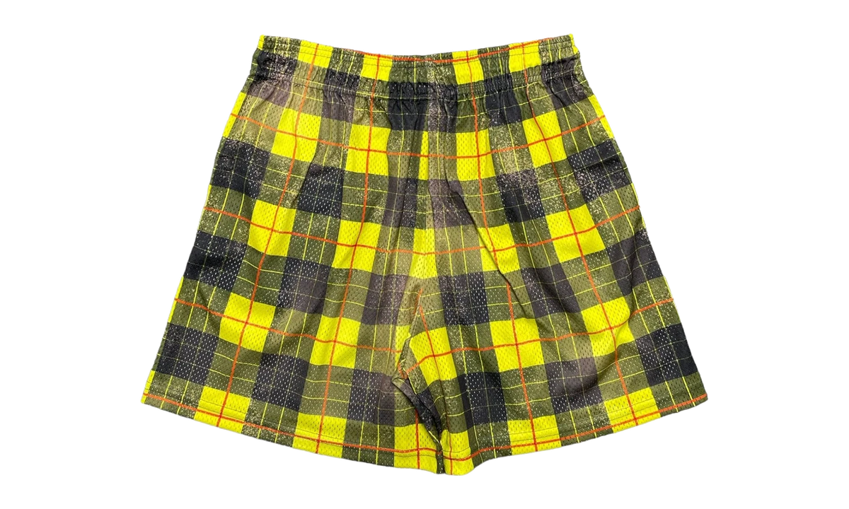 EE Basic Shorts "Plaid - Yellow / Black" EE148