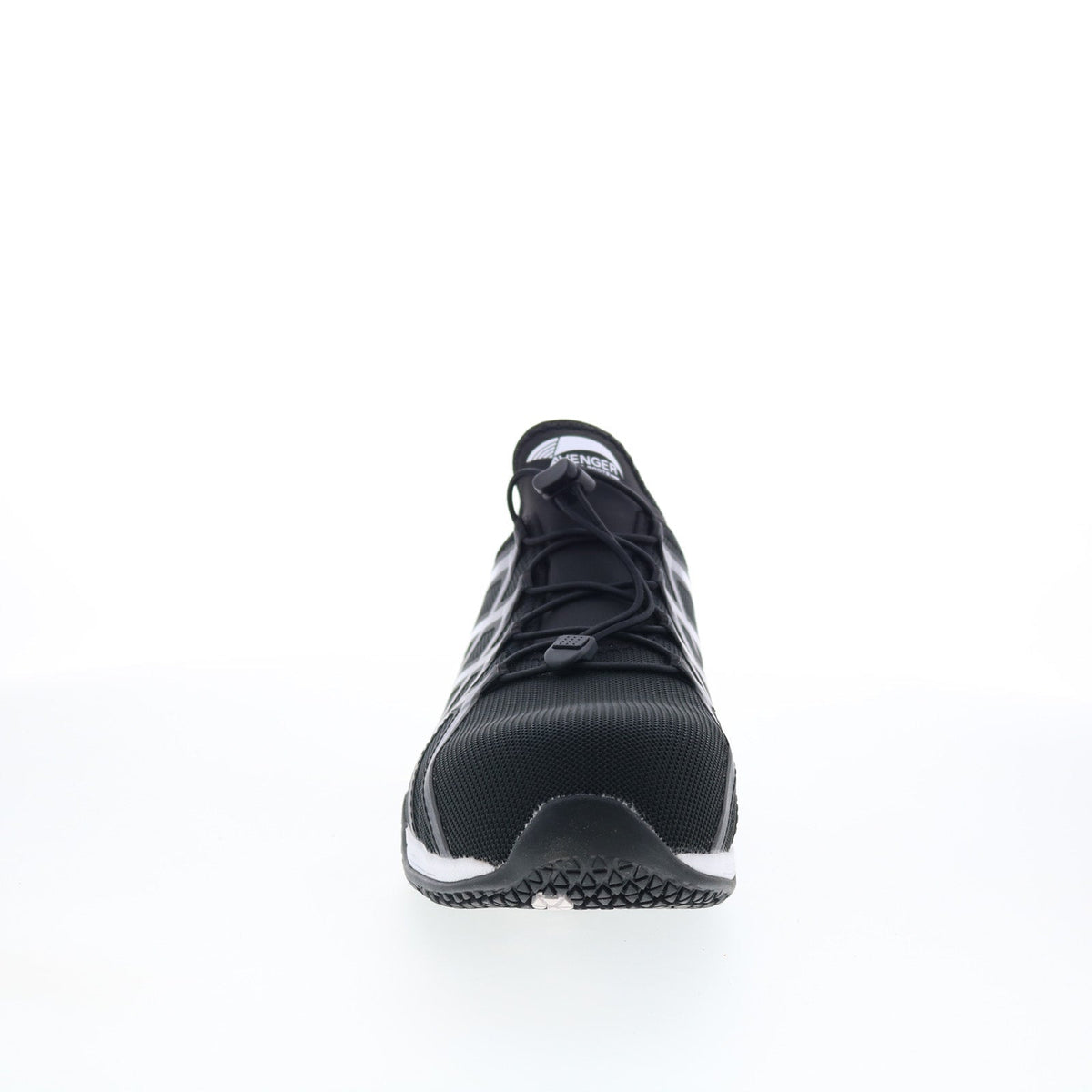 Avenger Hydro Carbon Toe Slip Resistant EH Mens Black Wide Mesh Work Shoes