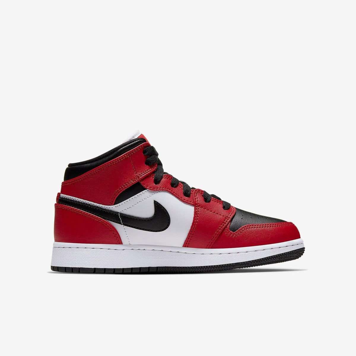 Air Jordan 1 Mid 'Chicago Black Toe' (2020) (GS)