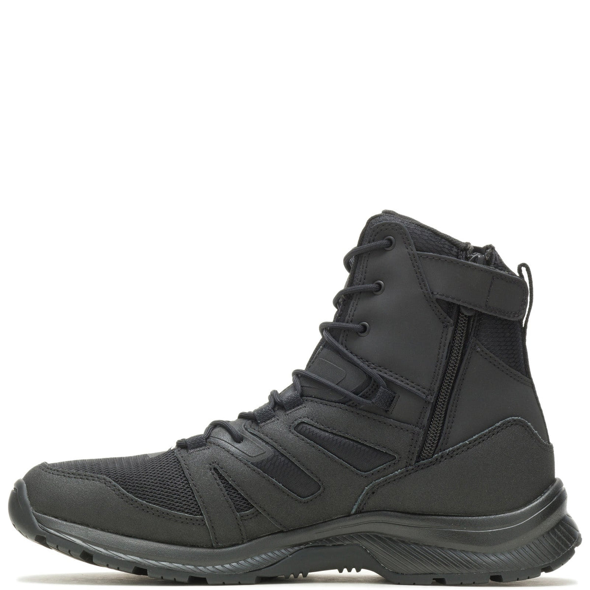 Bates Rallyforce Tall Zip E04160 Mens Black Leather Tactical Boots