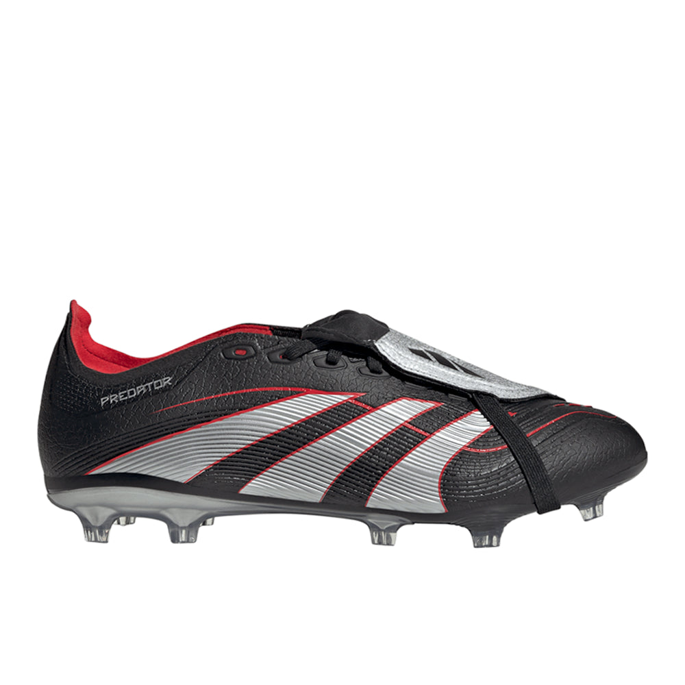 Predator Obsidian Strike Fold-Over Tongue Firm Ground/Multi Ground Soccer Cleats