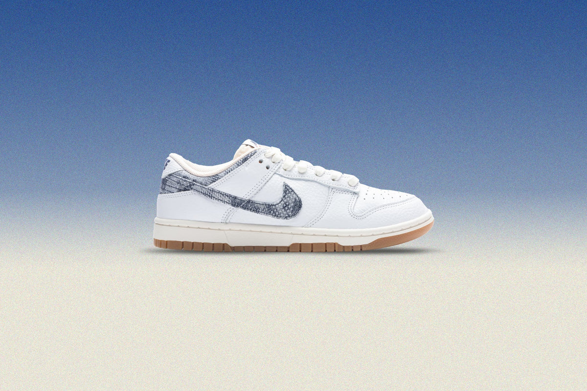Dunk Low - White/Midnight Navy/Gym Red