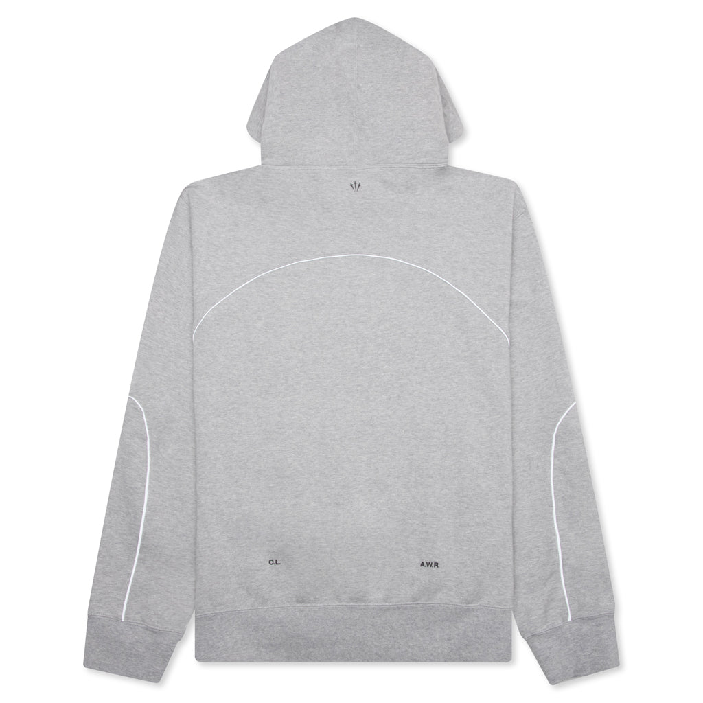 NOCTA Fleece CS Hoodie - Heather Grey/Matte Silver/Black