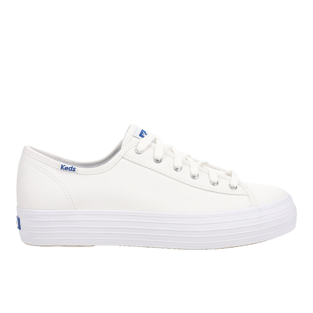 Triple Kick Canvas Lace Up Sneakers