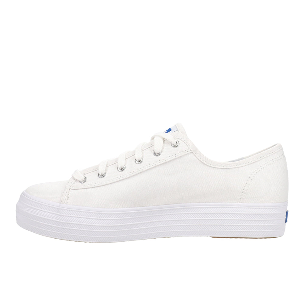 Triple Kick Canvas Lace Up Sneakers