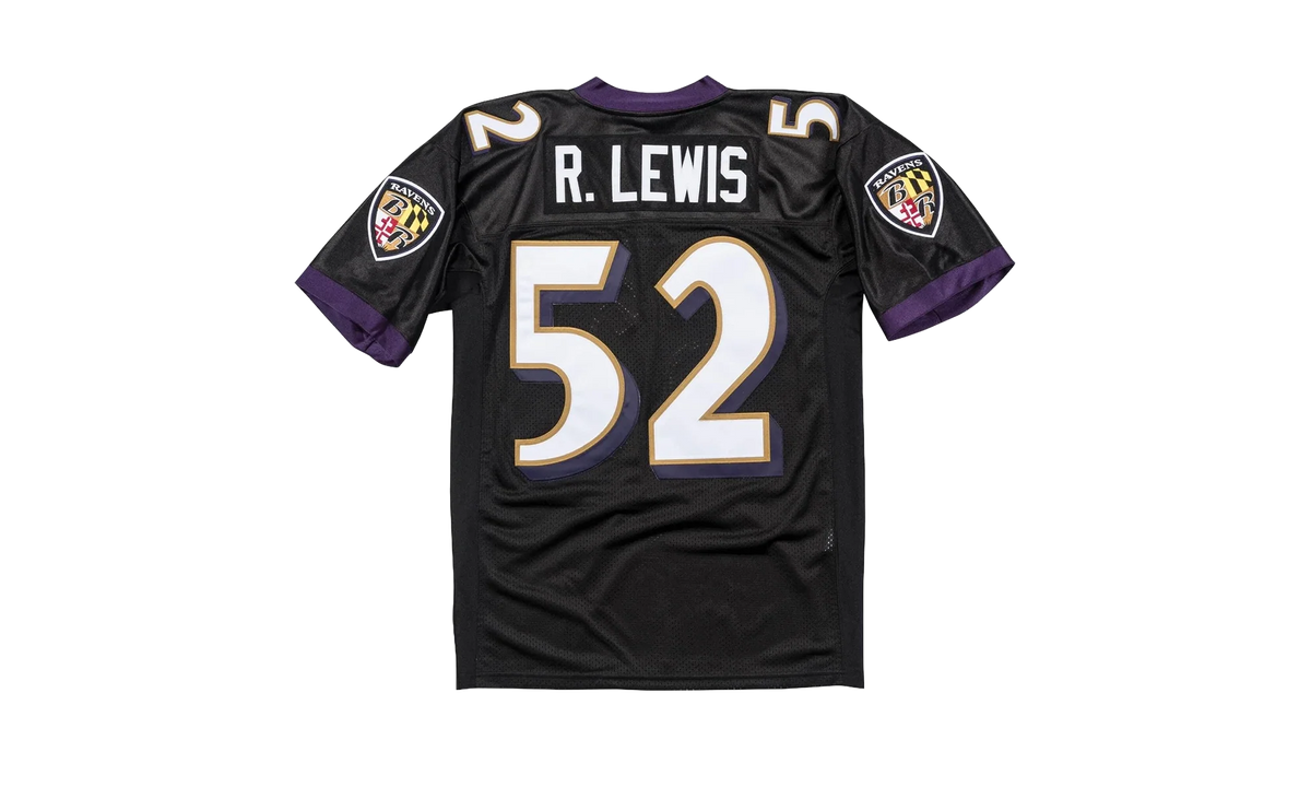 NFL Ray Lewis Authentic Alternate Jersey "2004 Baltimore Ravens - Black" AJY6CP18017 BRABLCK04RLE