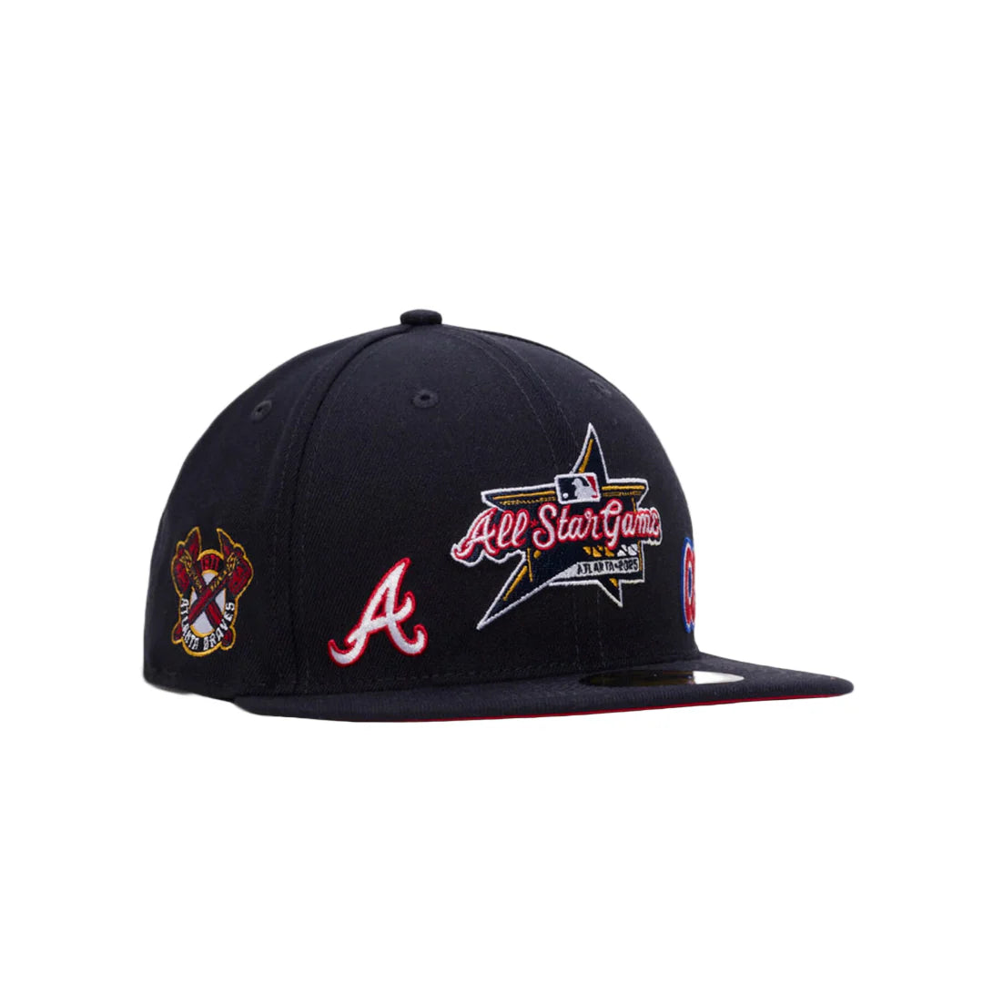New Era 5950 MLB All Star Game Multi-Logo Fitted Hat - Navy