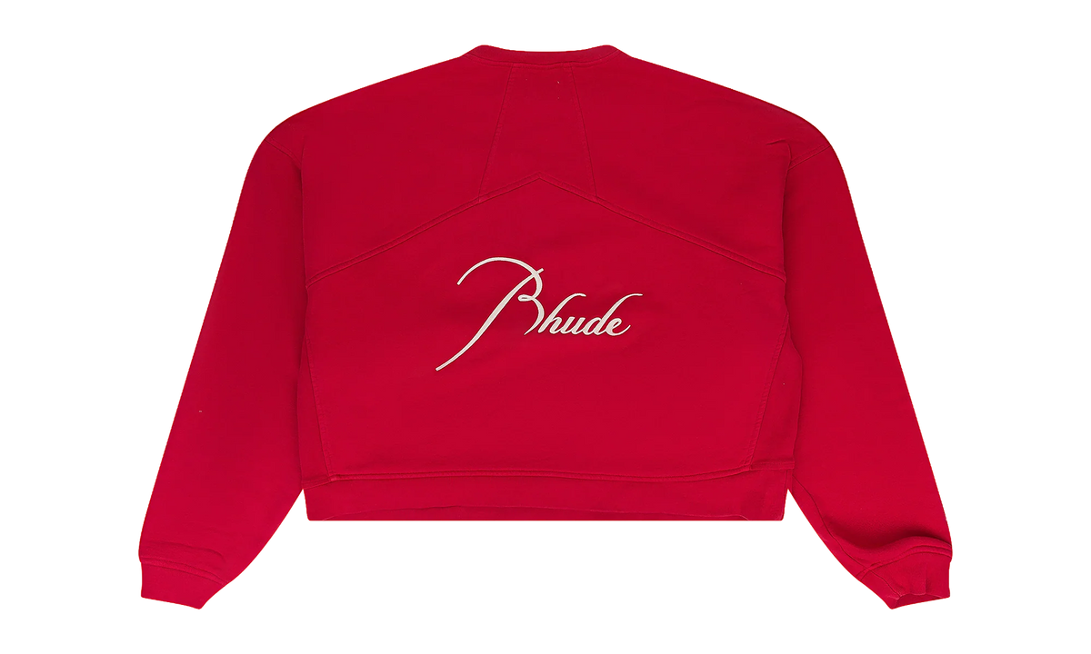 SCRIPT LOGO CREWNECK "Red" RHD-MHDS-0026
