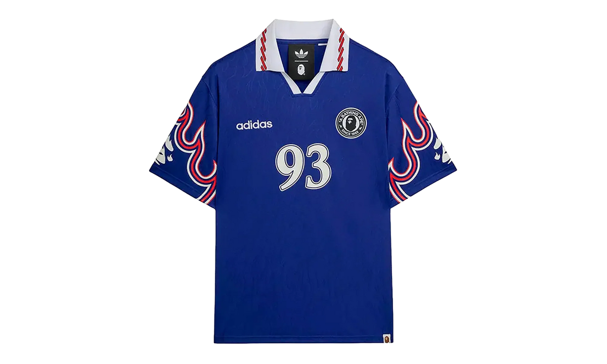 BAPE® x adidas SSL Flame Jersey "Blue" KF4914