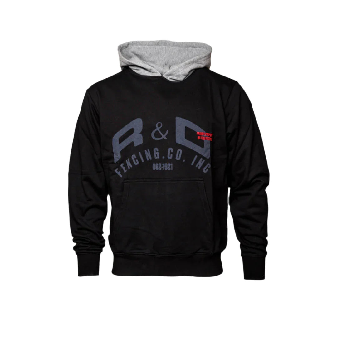 Renowned R & D Fencing Hoodie - Black