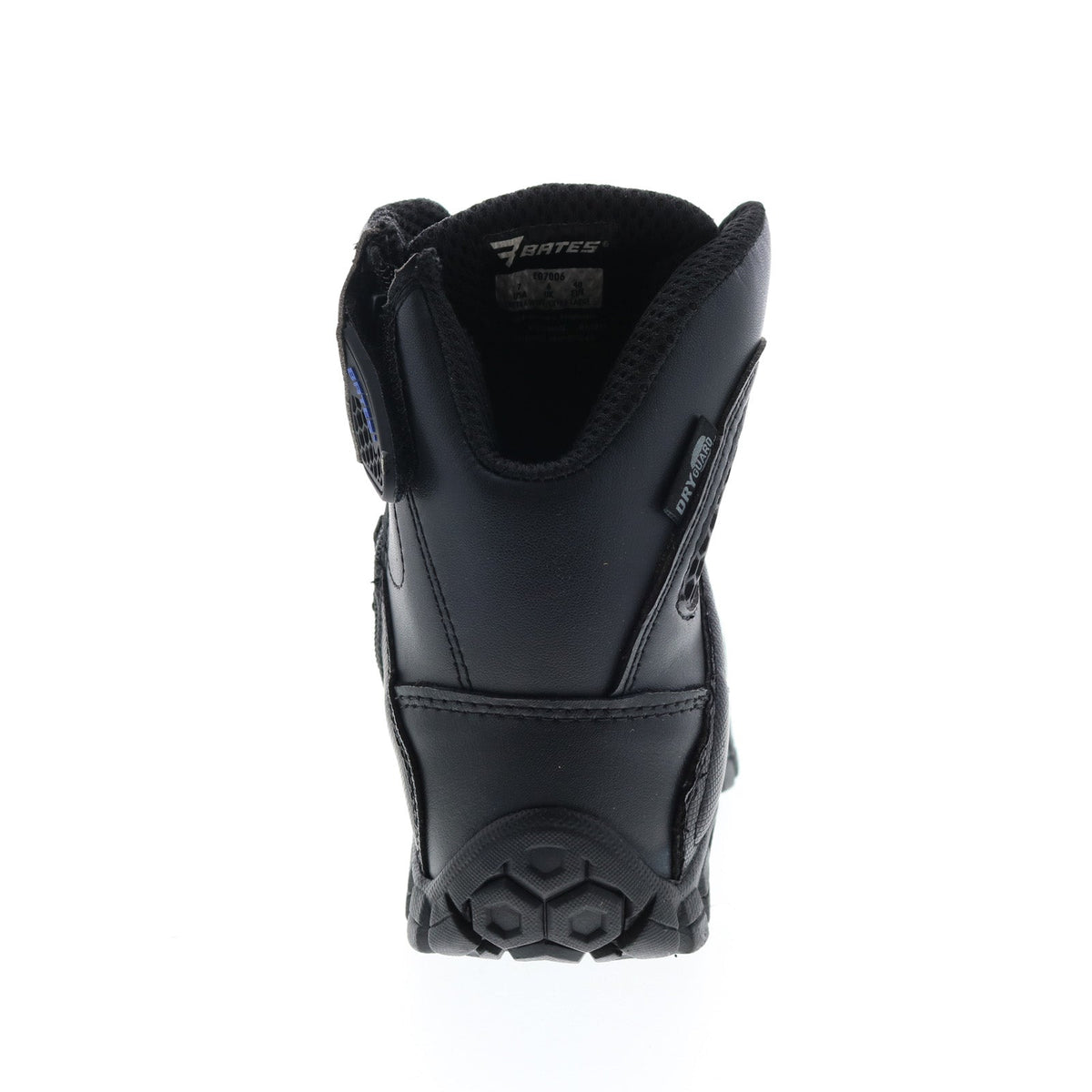 Bates Shock 6" Side Zip E07006 Mens Black Wide Leather Tactical Boots
