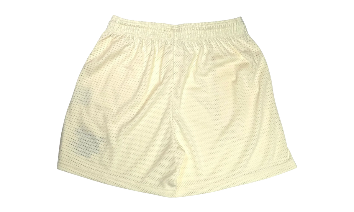 EE Basic Shorts "Antique White / Maroon" EE170