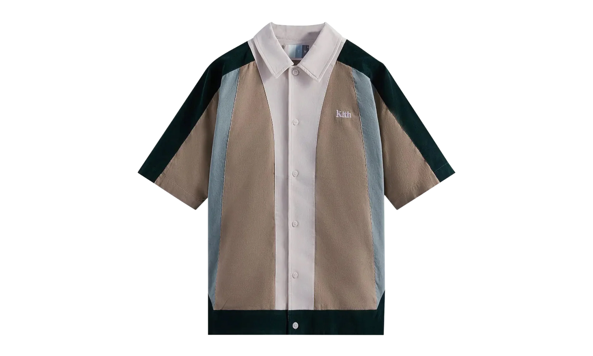 Micro Cord Woodpoint Shirt "Multi" KHM031173 368